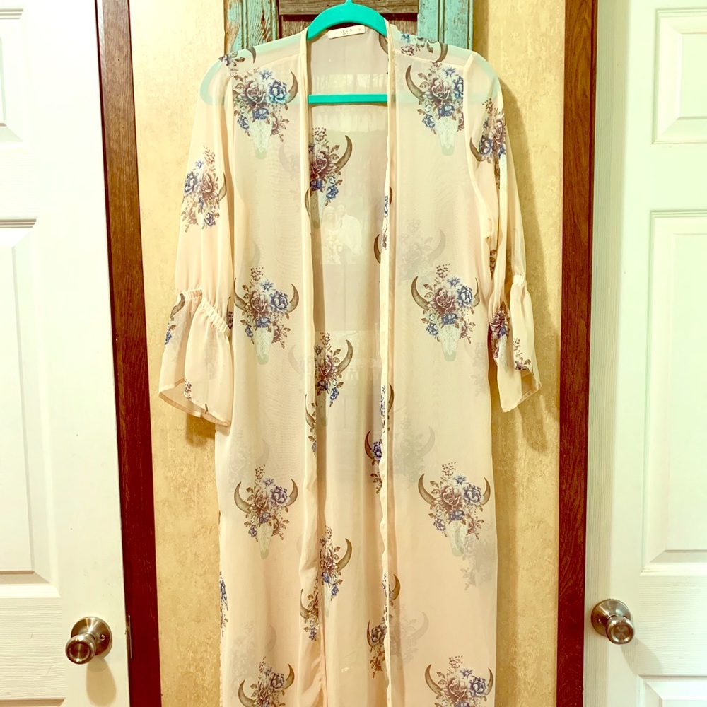 Western/boho kimono